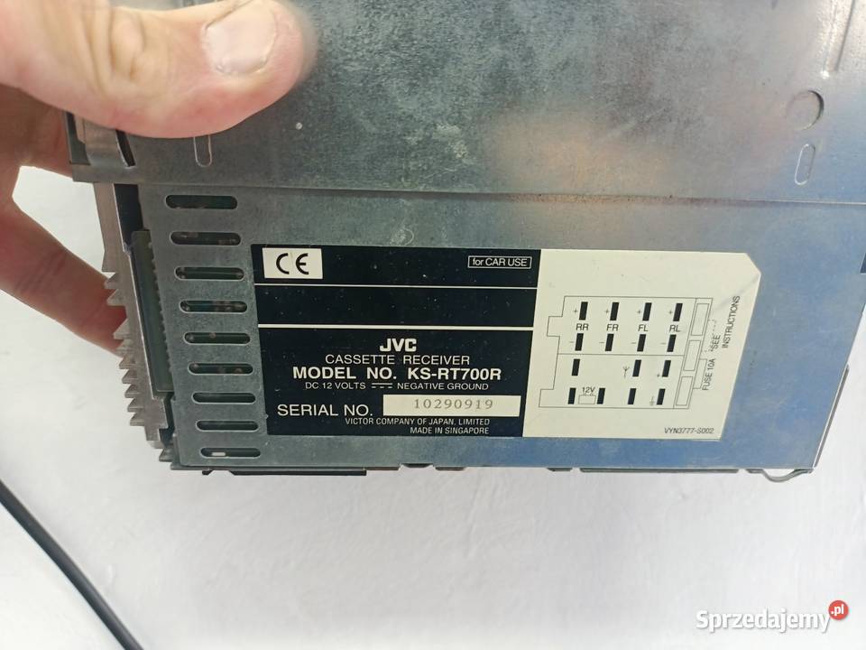 Radio JVC KD RT700r radio samochodowe Kielce