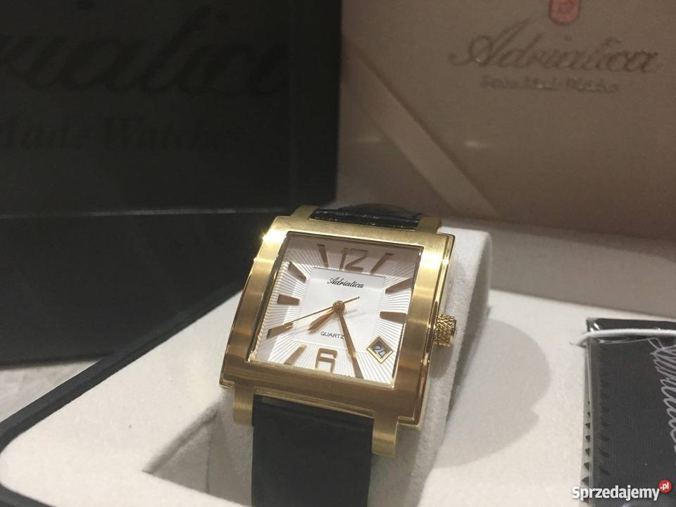 Elegancki męski zegarek ADRIATICA NOWY KOMPLET Katowice