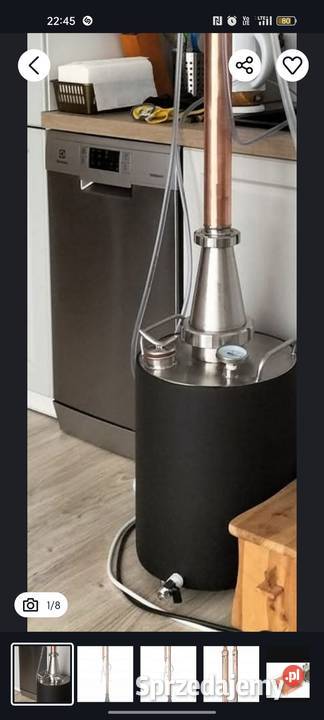 Destylator miedziany rektyfikacyjny 30 litrów z Częstochowa