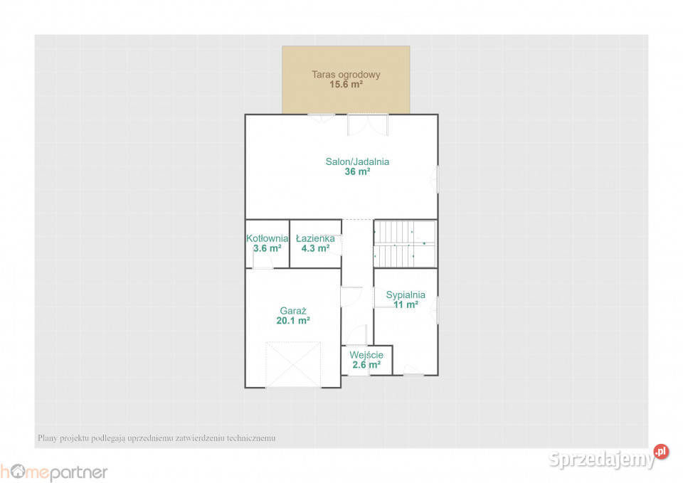 Dom bliźniak 167m2 Brzezina Markowa dolnośląskie