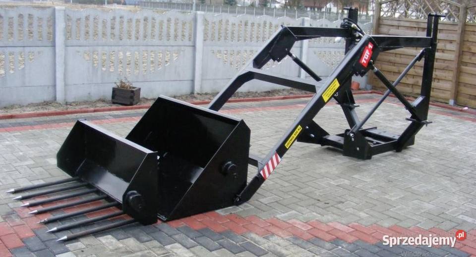 Ładowacz czołowy 3 sekcyjny TUR do ciągników T25 nieuszkodzony Żurawica