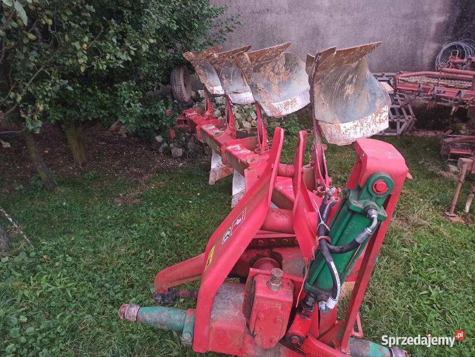 Pług kverneland 4 skibowy obrotowy Udanin