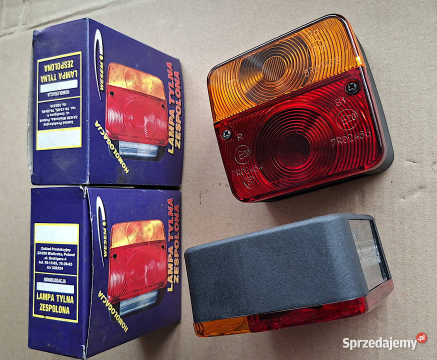Lampy tylne zespolone Lampy do przyczepy Dąbrowa Górnicza