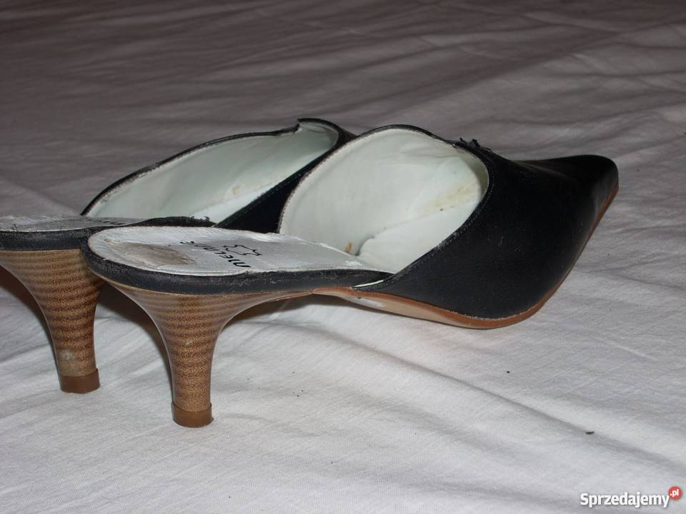 SKÓRZANE klapki buty J NOWE 385 39 małopolskie Nowy Sącz