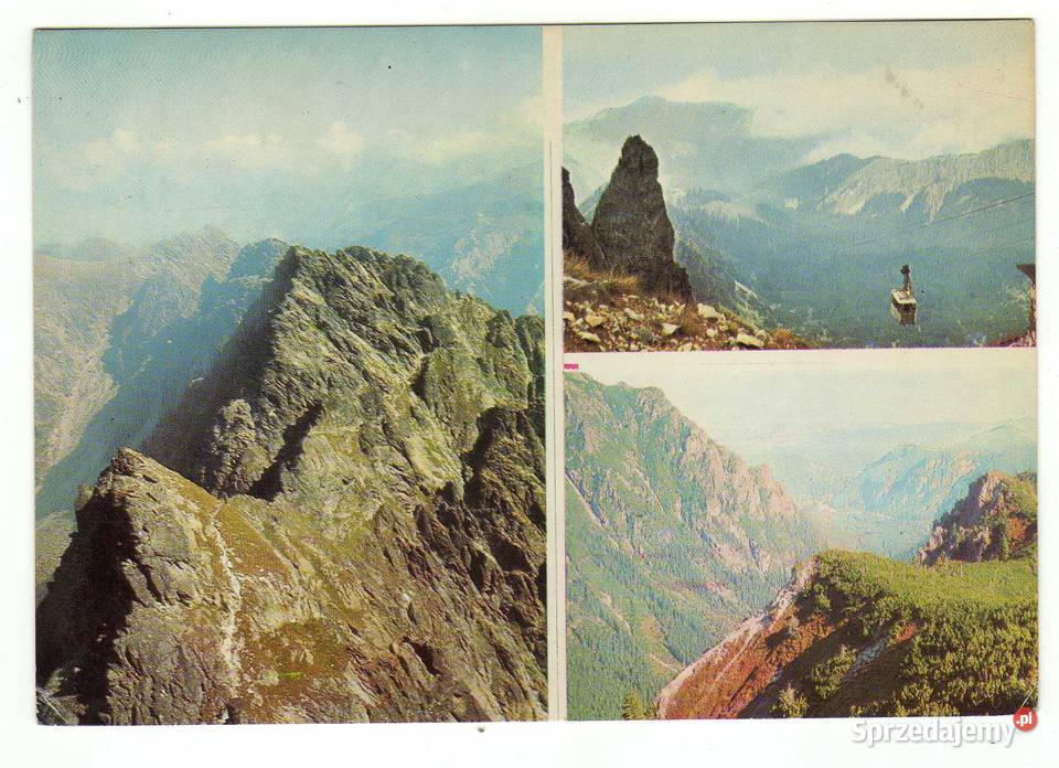TATRY POCZTÓWKA WIELOWIDOKOWA 4 Krynki