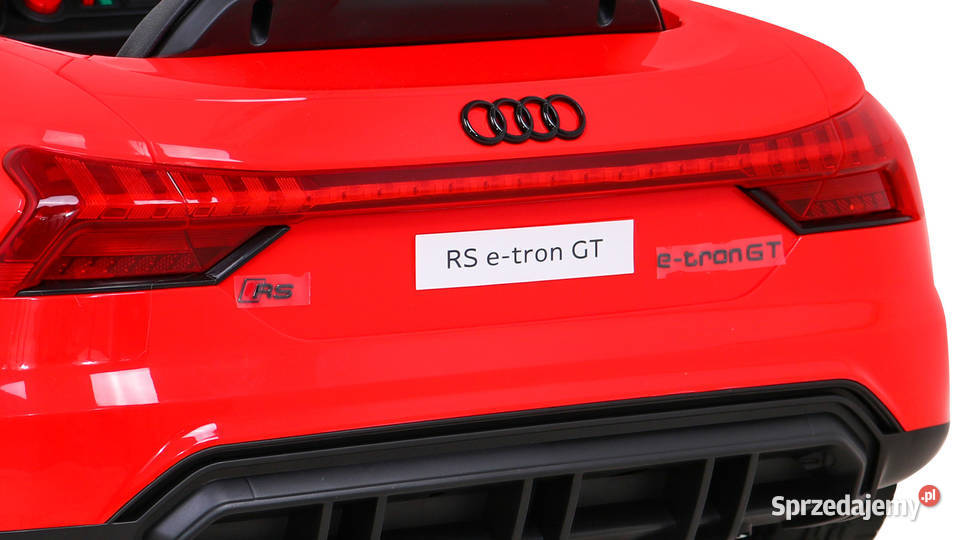 Audi RS ETron GT na akumulator Czerwony auto świętokrzyskie Łopuszno