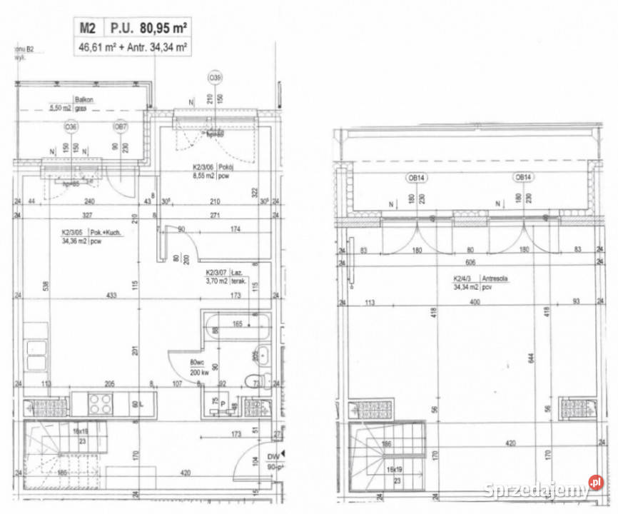 Czteropokojowe mieszkanie taras balkon Nowe Rok budowy 2025 Szczecin sprzedam