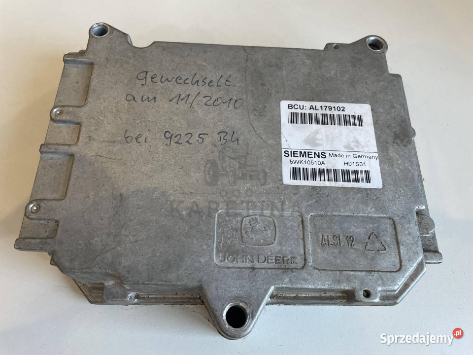 John Deere sterownik moduł BCU AL179102