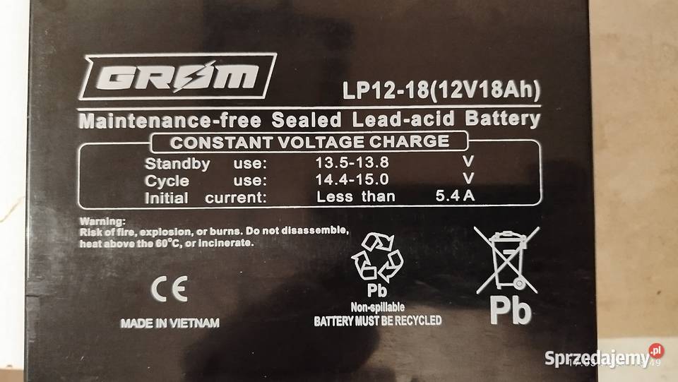 Sprzedam trzy akumulatory Gdańsk