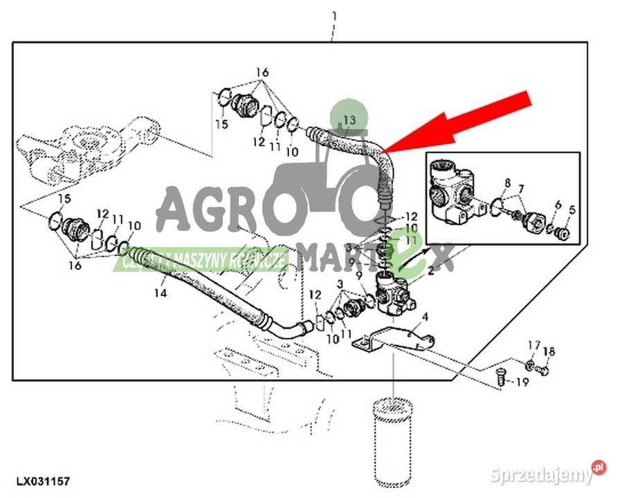 AL157198 WĄŻ HYDR JD dolnośląskie Wichrów
