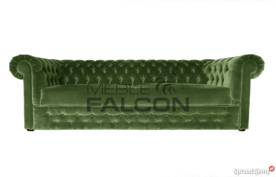 Pikowana sofa Chesterfield Elizabeth z funkcją szary/srebrny