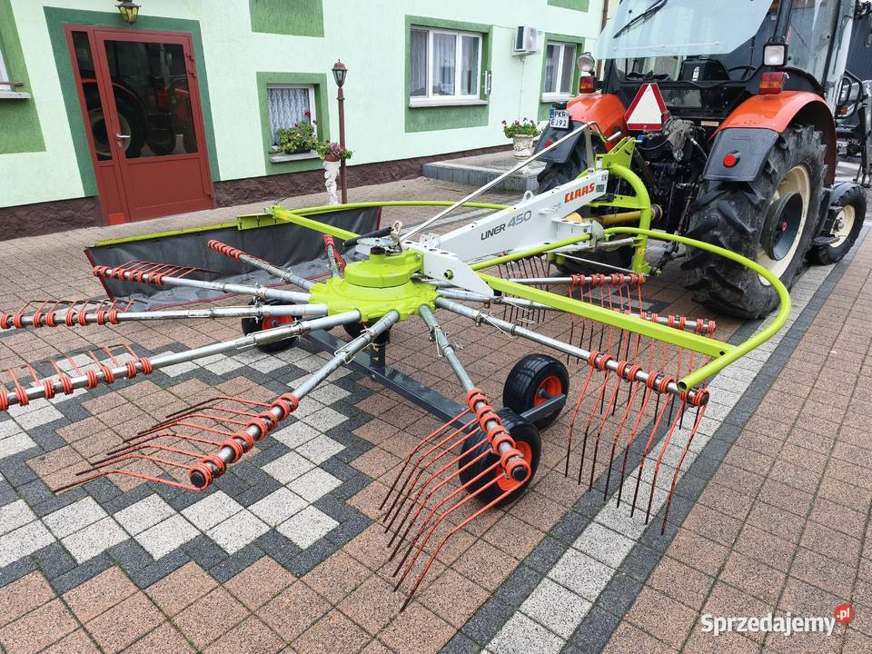 Zgrabiarka CLAAS liner 450 tandem Rusko