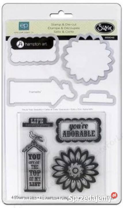 Sizzix STAMP DIE This That Graceful 659046 Zamość