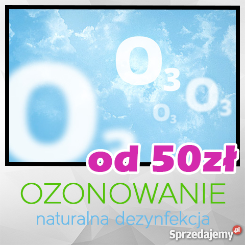 Ozonowanie pojazdów auta samochodów Naturalna Łódź