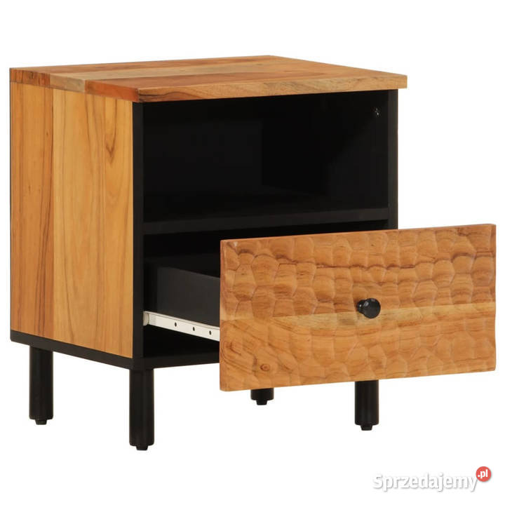 Szafka nocna 40x33x46 lite drewno akacjowe mazowieckie Warszawa