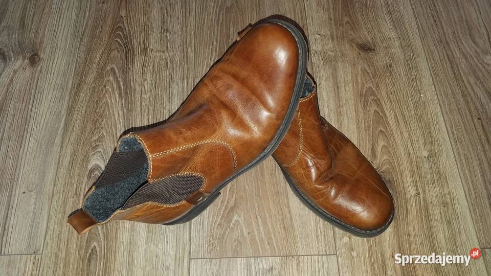 Buty RIEKER 4142 275 Skóra zimowe wysokie Rieker Moda i Styl Białystok