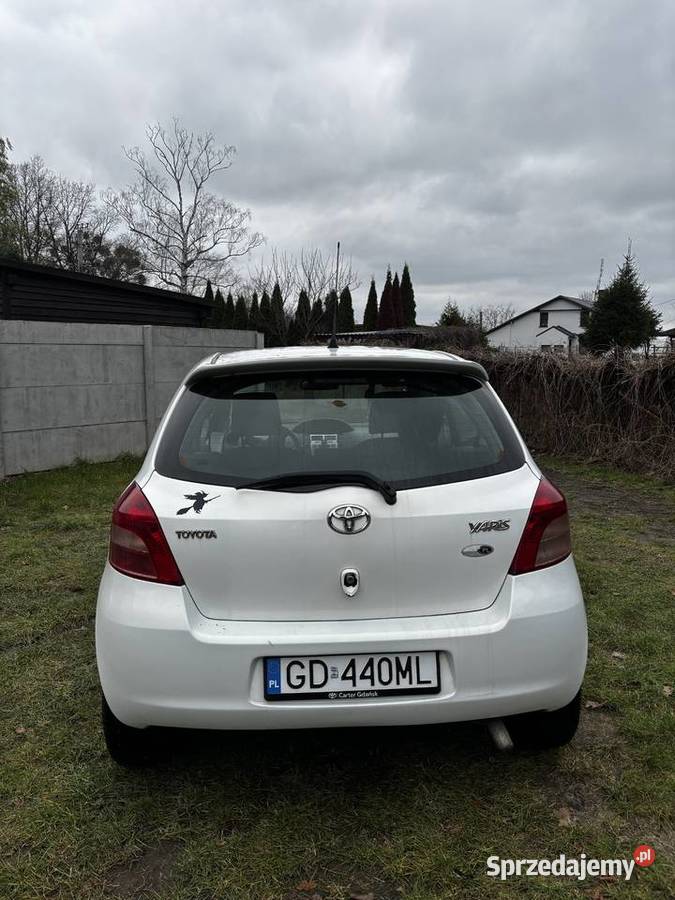 Toyota yaris 2008r OC i pt aktualne Zabagno
