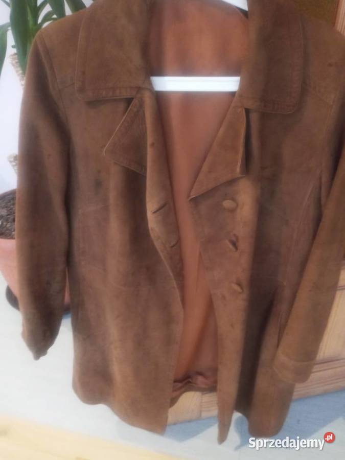 Kurtka zamszowa Rozmiar 42(XL) Żarnowiec