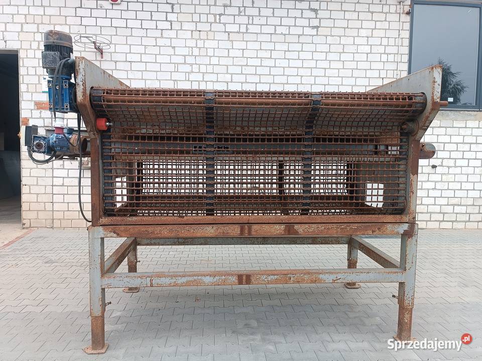 Odsiewacz ziemi separator przesiewacz taśmowy Huta