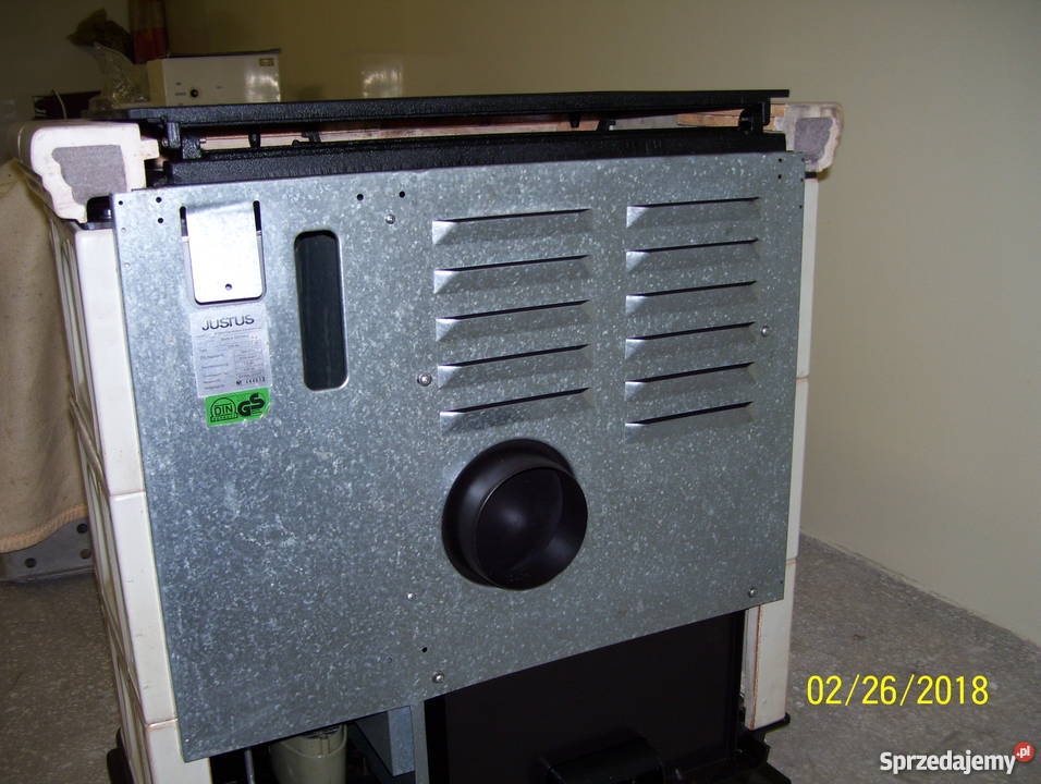 Piecyk kominek koza na olej opałowy 75 kW łódzkie Łask