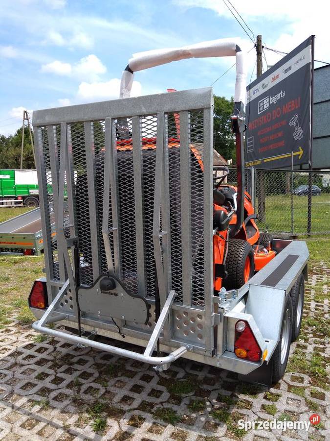Przyczepa z rampą uchylną BRENDERUP MT2600 Lawety Kielce sprzedam