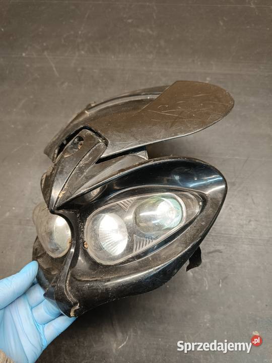 Owiewka Czarna Lampa Przód 4 Halogeny DIABLO małopolskie Gołaczewy
