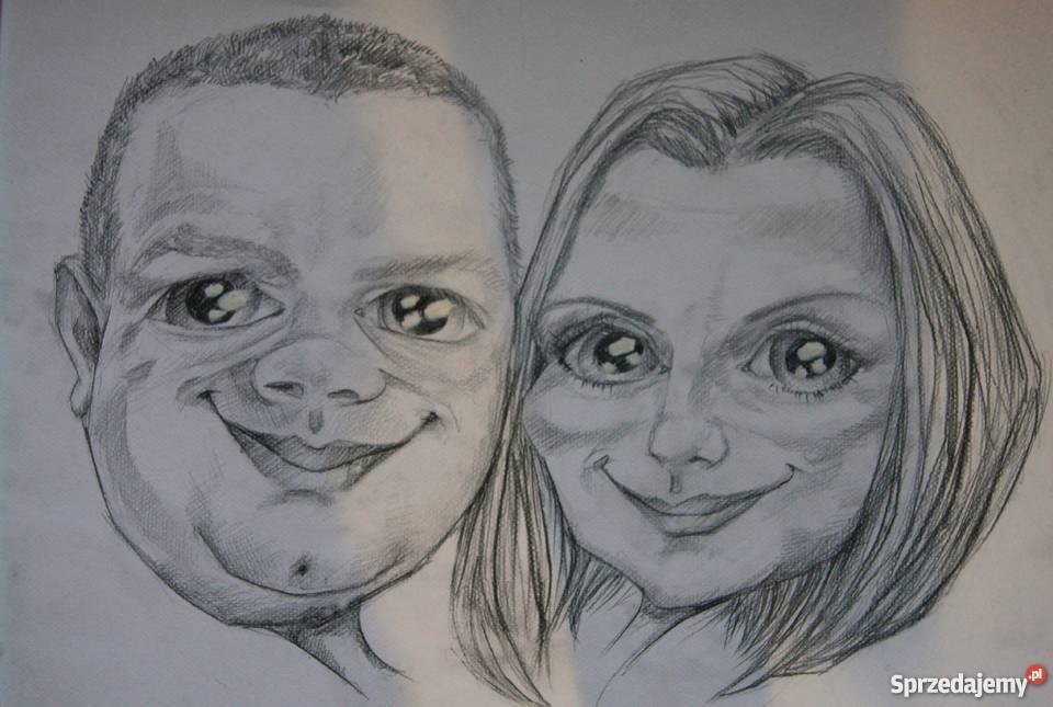 Karykatury gości Super atrakcja małopolskie Kraków