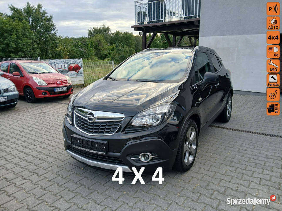 Opel Mokka 14i TURBO 4X4 xenon alufelgi półskóry garażowany Mokka Gryfino