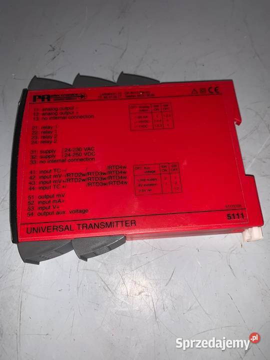 PR Electronics 5111 Universal Transmitter Used Warszawa