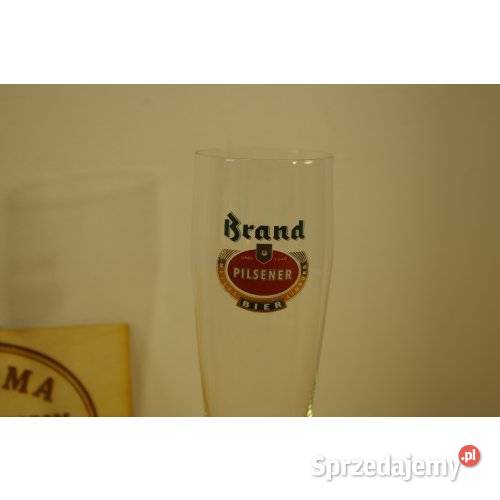 Szklanka do piwa Brand Pilsener Bier szkło śląskie