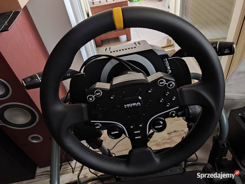 Zestaw kierownicy gamingowej MOZA R5 kokpit NLR Elektronika mazowieckie Otwock