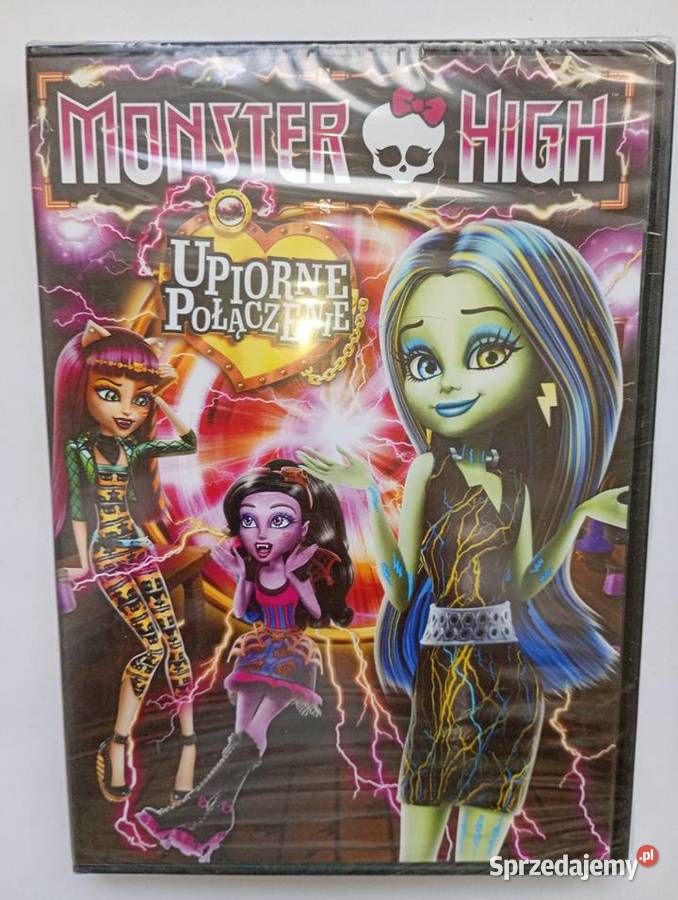 Monster High Upiorne połączenie DVD na Halloween sprzedam