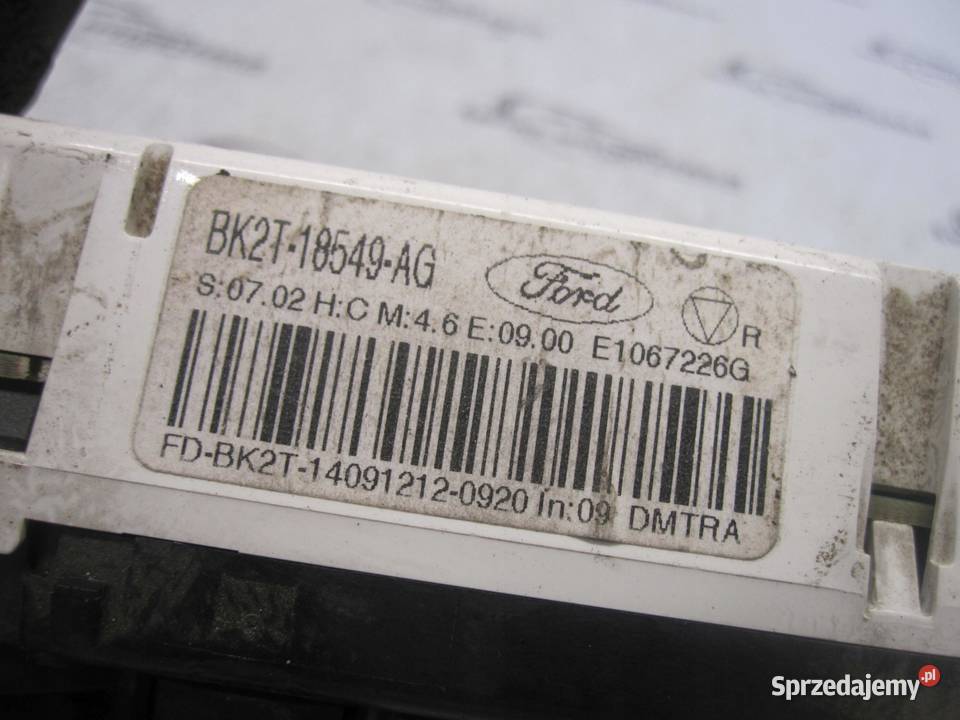 FORD TRANSIT VIII MK8 L3H2 15r przełącznik