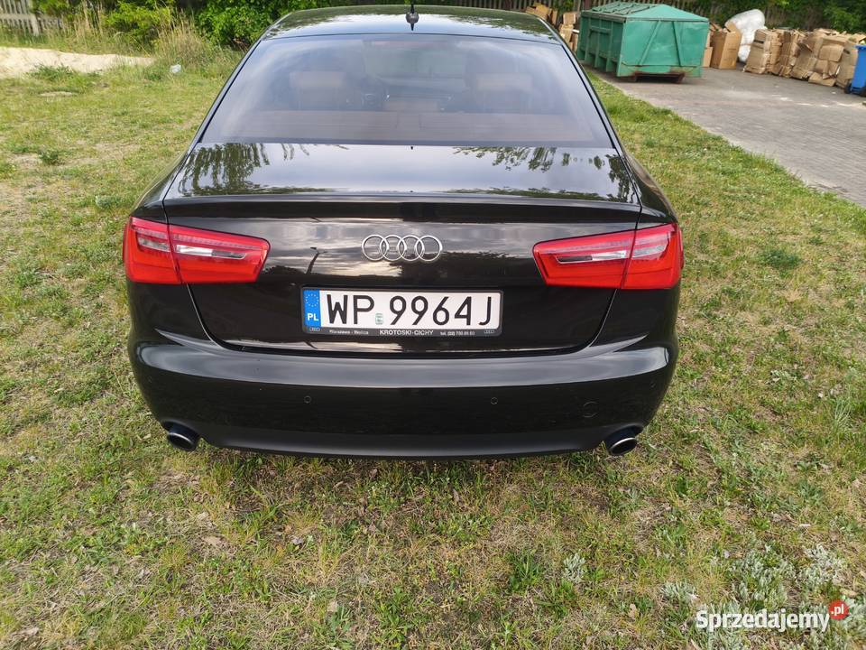 Audi A6 C7 30TFSI Quatrro sedan salon lubelskie Biała Podlaska sprzedam