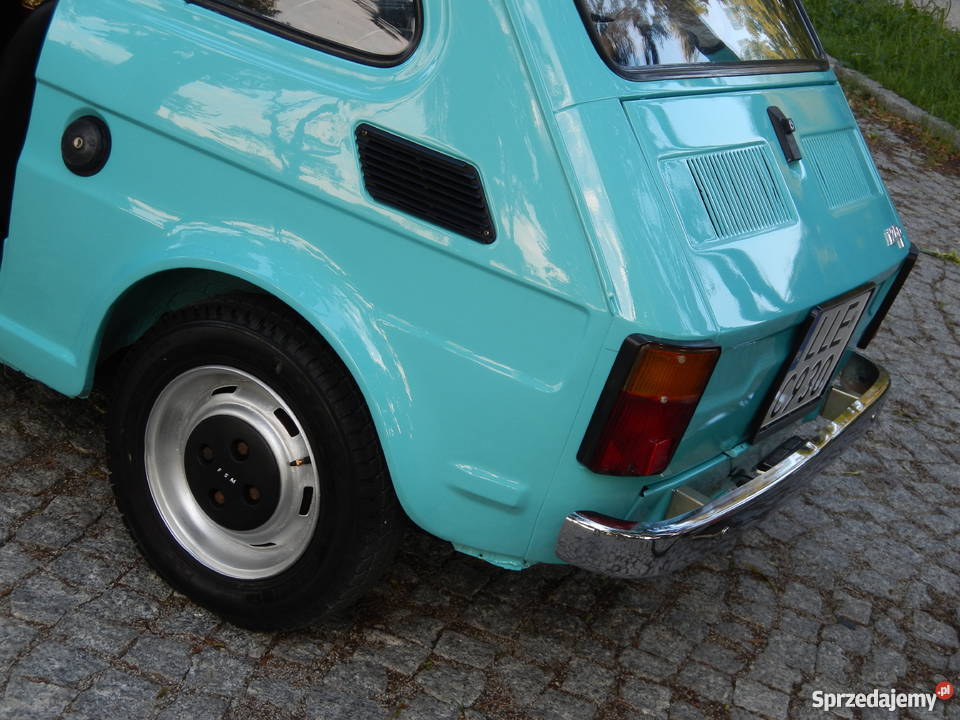 Fiat 126p 1978 w stanie idelanym kapitalnym niebieski Łęczna