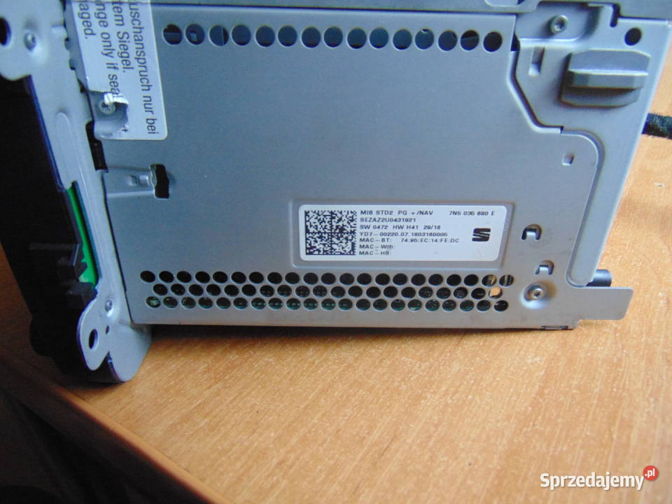 radio nawigacja MIB STD2 PQ vw golf VI V Bochnia sprzedam