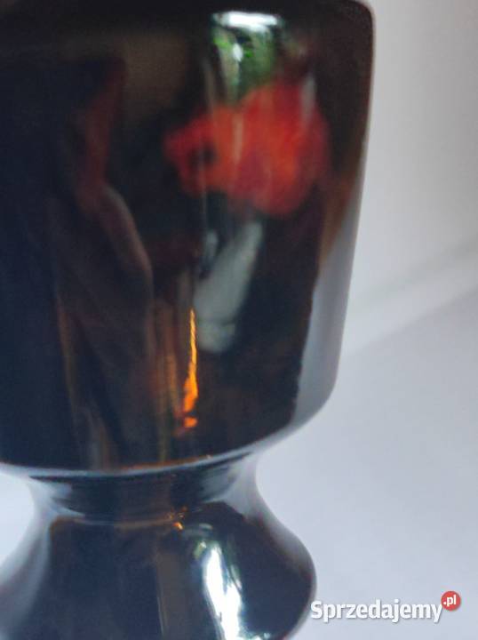 złote rybki welonki wazon flakon z laki retro świętokrzyskie