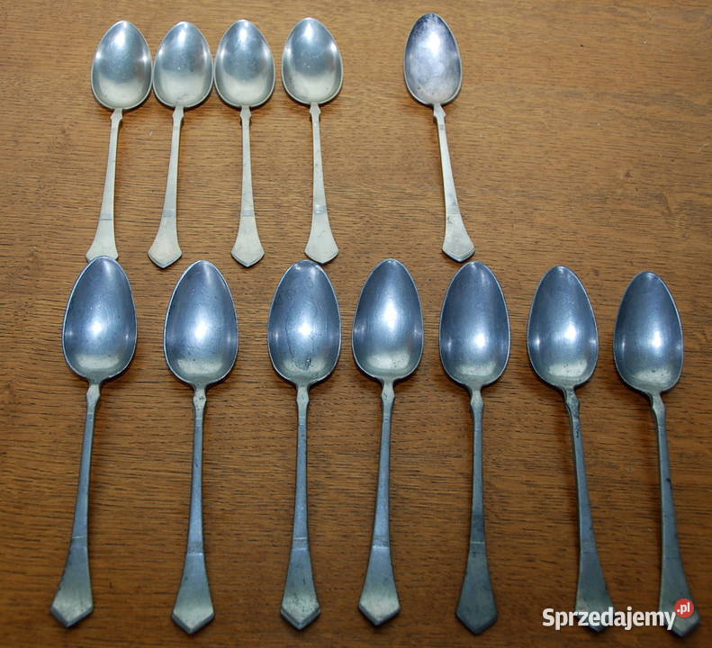 Biedermeier zestaw 12 dużych łyżek Berndorf Warszawa sprzedam
