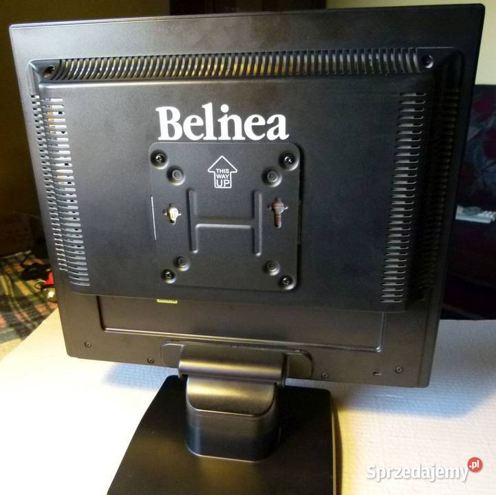 Monitor Belinea 17 LCD DVI VGA audio na ścianę 17" Monitory i projektory Zamość