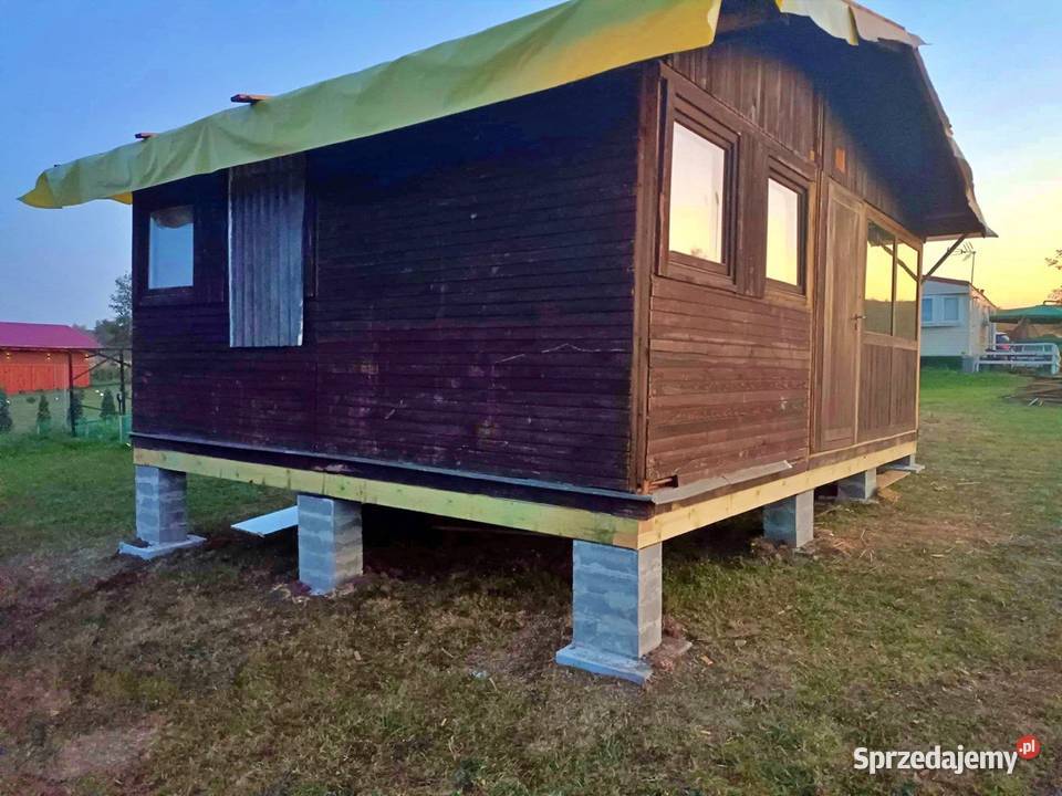 Mobilne Domki Drewniane 31m2 Wyprzedaż do remontu Stok Lacki