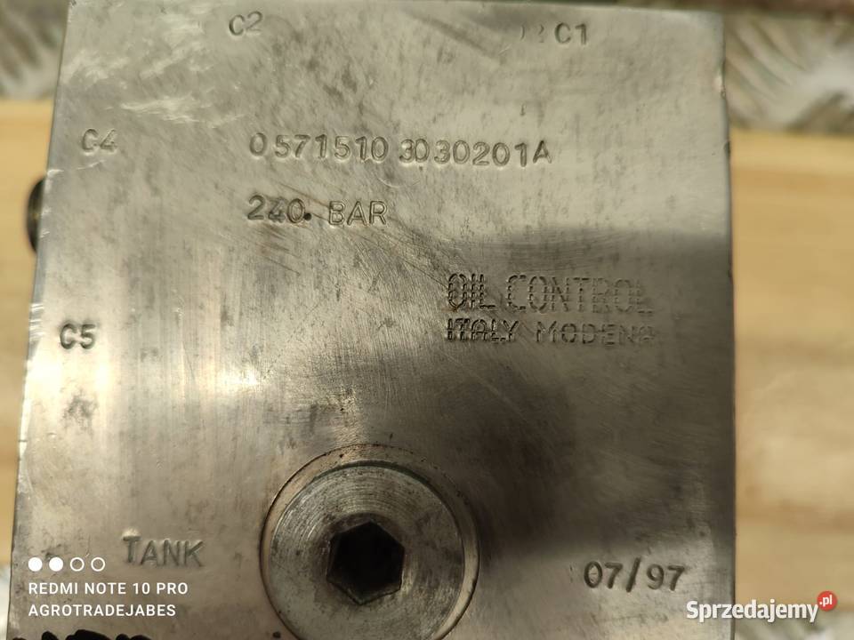 Zamek Merlo P 05715103030201A 240 BAR control Wilkowo