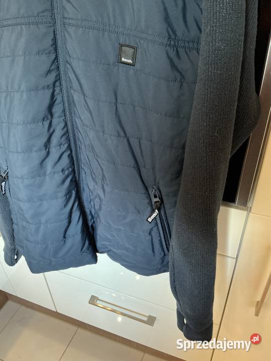 Bluza Kurtka Przejsciowa Męska BENCH L Granatowa Rozmiar L Nowa Sól
