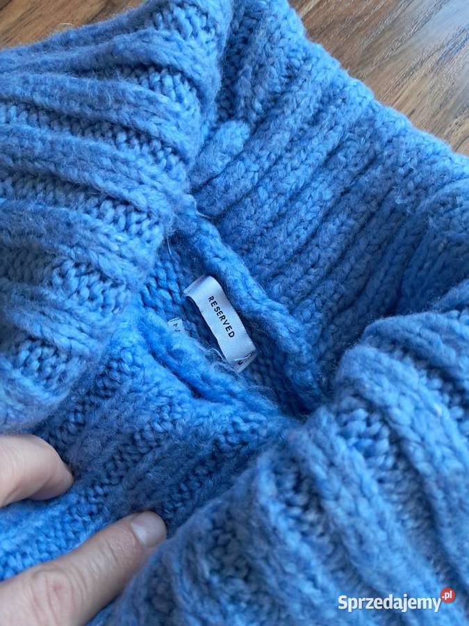 raz założony jasnoniebieski golf firmy reserved golf Sandomierz