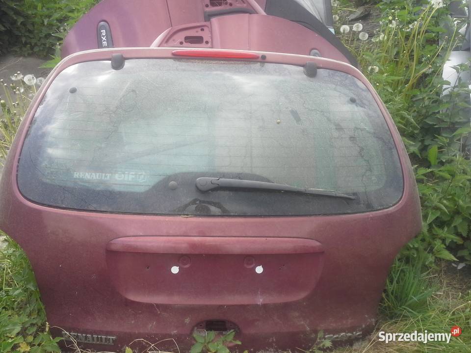 Renault Scenic I LIFT 99 szyba uchylna klapy tył części blacharskie zachodniopomorskie Dębno