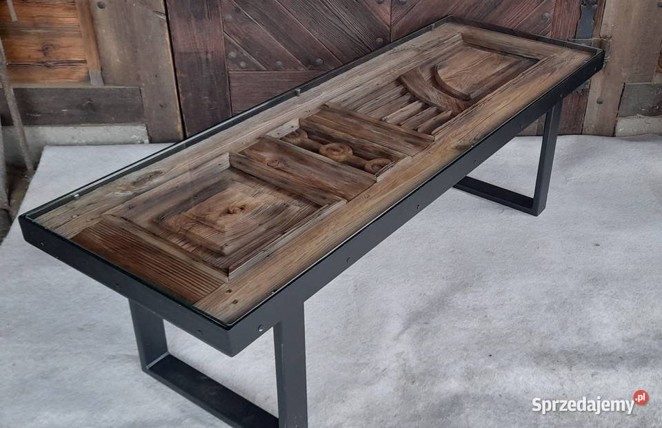 Ława stolik kawowy loft mazowieckie Kamieńczyk sprzedam