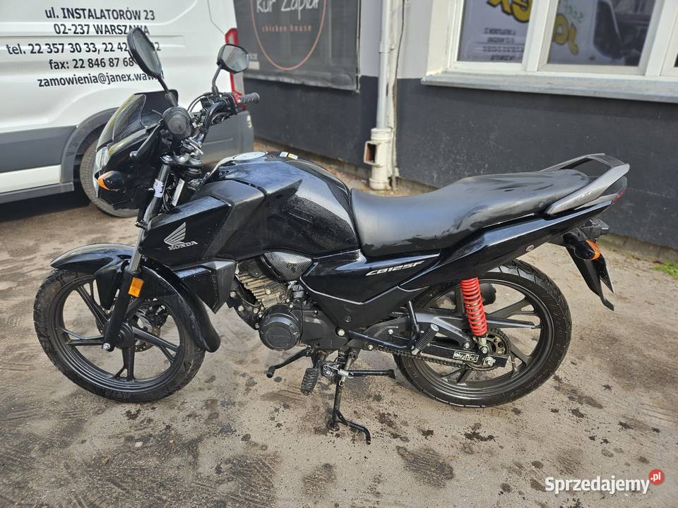 Honda CB125F 2024 kat B nowa zadbana LED Warszawa sprzedam