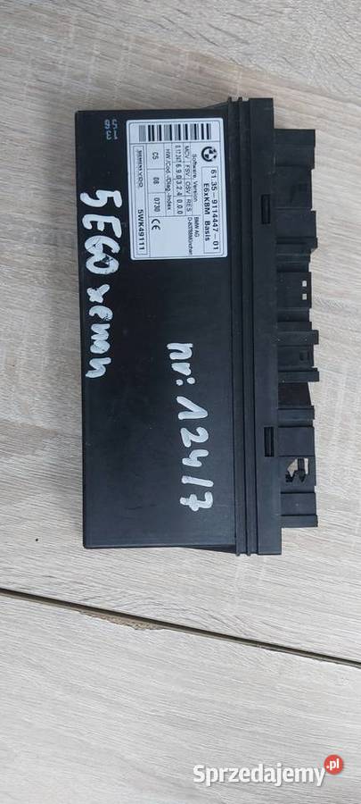 Moduł sterownik komfortu BMW 5 E60 xenon 9114447 Szczecin sprzedam