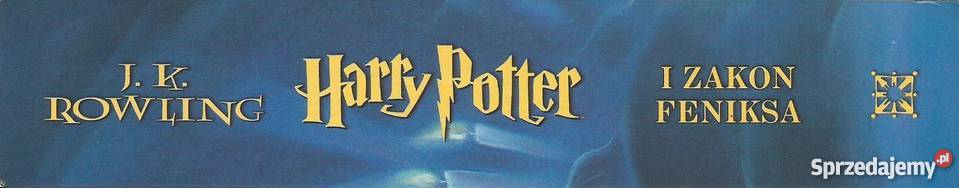 Harry Potter cała seria fantasy Gostynin