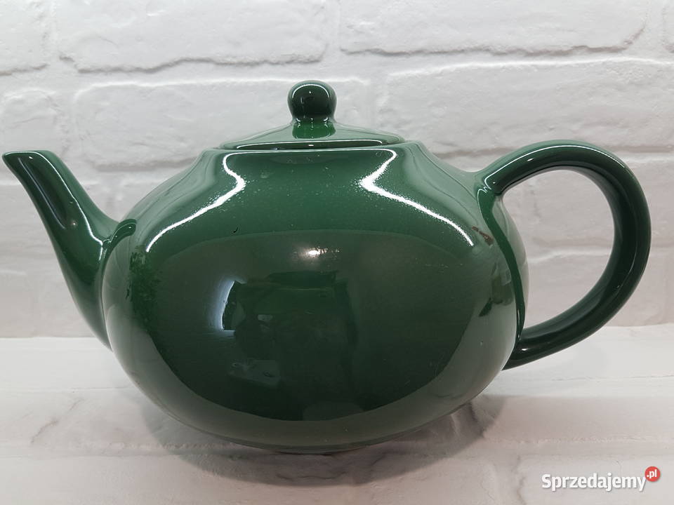 Zielony czajniczek ceramiczny Warszawa