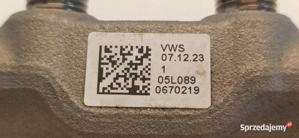 VW GOLF VIII 8 HB LISTWA WTRYSKOWA 20TDI dolnośląskie